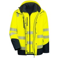 Multifunktions-Warnschutzjacke Motion Tex Viz Plus 7179 neongelb/marineblau Gr. m von NITRAS