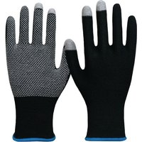 NITRAS 6102-11 Handschuhe SMART SWIPE Größe 11 schwarz/weiß EN 388 PSA-Kategorie von NITRAS