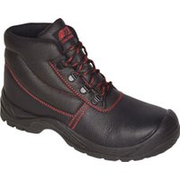 Sicherheitsstiefel BASIC STEP MID Gr.40 schwarz S3 SRC EN20345 Volleder NITRAS von NITRAS