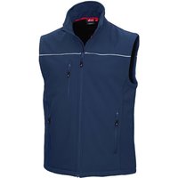 Softshellweste NITRAS MOTION TEX LIGHT 7161 marineblau Gr. XL von NITRAS