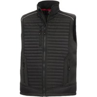 Softshellweste Nitras 7660 motion tex plus schwarz Gr.5XL von NITRAS