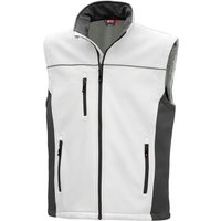 Softshellweste Nitras motion tex light 7163 weiß/grau Gr. 2XL von NITRAS