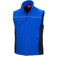 Softshellweste Nitras motion tex light 7166 königsblau/schwarz Gr. 3XL von NITRAS