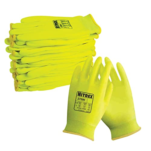 NITREX 370W gelbe Arbeits- und Schutzhandschuhe, Thermohandschuhe der Schnittschutzklasse B, mit Nitrilschaum-Beschichtung- 10 Paar je Beutel- Größe 11 NITREX 370W gelbe Arbeits- und Schutzhandschuhe, Thermohandschuhe der Schnittschutzklasse B, mit Nitrilschaum-Beschichtung- 10 Paar je Beutel- Größe 11 von NITREX