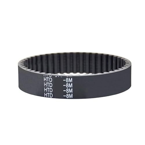 1pc 8M Timing Antriebsriemen Gummi HTD8M Synchron Förderband Transmissionsriemen Schwarz Closed Loop 920mm~1464mm Anti-Verschleiß CNC(HTD8M-20mm-1440mm) von NITVIA