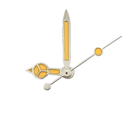 1pc Geeignet for NH35/NH36 Bewegungen Zubehör Uhr Hände Farbige Zeiger Keine Leucht(Yellow sliver) von NITVIA