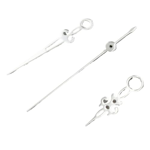 1set Uhr Hände 14 * 12.5 * 8,5 Keine Leucht for NH35 NH36 7S26 7S36 4R35 4R36 Bewegung(Silver) von NITVIA
