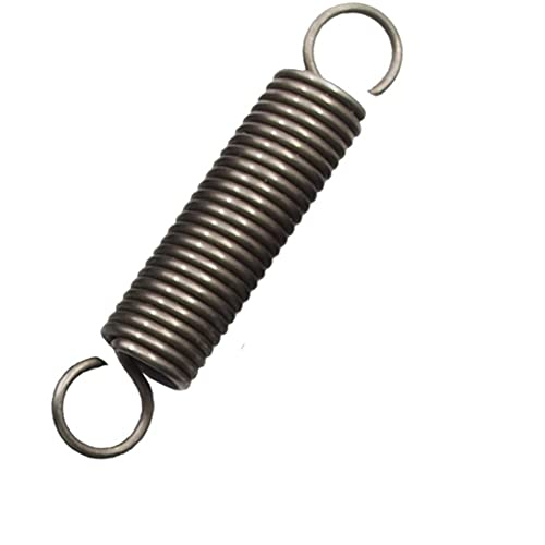 NITVIA 1 x Dehnungsfedern, Spannfeder-Durchmesser, 2 mm (Größe: 2,0 x 10 x 50 mm) von NITVIA