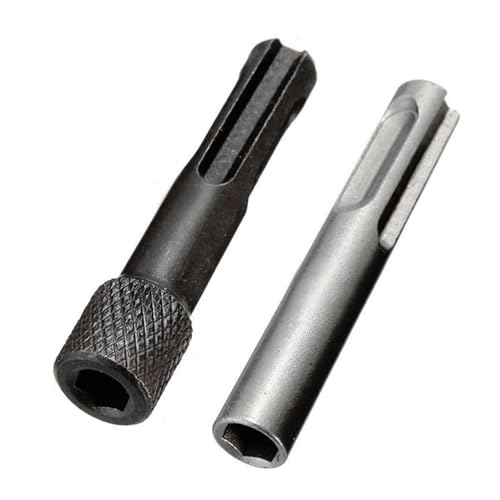 Sechskant-Schraubendreherschaft-Adapter Bohrer-Schnellspanner-Adapter 1/4 Zoll magnetisches SDS-Kit for Bohrhammer (Color : ZT42-2PCS) von NITVIA