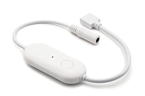Nityam Smart WLAN-Controller für LED-Band, Mehrfarben (RGB) + Weißwechsel (CCT) + Fernbedienung (IR), Kompatibel mit iOS- und Android-Smartphones + Amazon/Google/Siri-Sprachassistenten von NITYAM