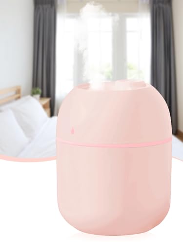 NIUAWASA Mini Luftbefeuchter, 220ML Desktop USB Tragbar Humidifier mit Nachtlichtfunktion Super leise 2 Mist Modes Automatische für Büro, Schlafzimmer, Auto (Rosa) von NIUAWASA