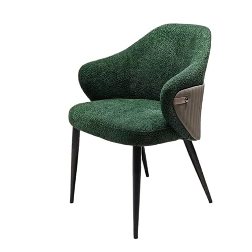NIUHUAHUI Esszimmerstuhl, Minimalistischer Konferenzstuhl aus Metall for Hotels und Büros(Green) von NIUHUAHUI