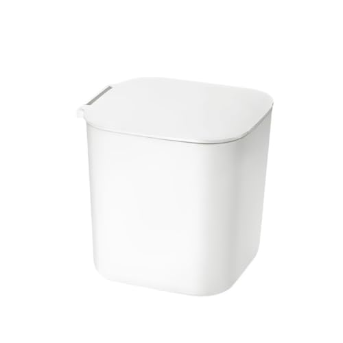 NIUHUAHUI Mülleimer Kleiner Mülleimer for Schreibtisch, Schlafzimmer & Wohnzimmer - Mini-Papierkorb mit Deckel für Zuhause/Büro von NIUHUAHUI