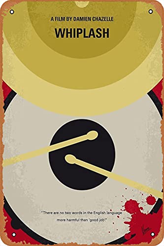 NIUMOWANG Metallschild No761 Whiplash Minimal Filmposter Blechposter 30,5 x 20,3 cm NIUMOWANG Metallschild No761 Whiplash Minimal Filmposter Blechposter 30,5 x 20,3 cm von NIUMOWANG