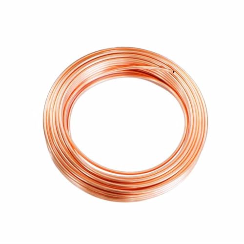 Gefrorene Rohre, Kupferspulen-Klimaanlagenrohr 99,9% T2, mehrere Größen, Länge 3–5 Meter, for DIY-Projekte, Gebäudemodelle(4 meter x 2.5mm x 0.5mm) von NIUSABOU