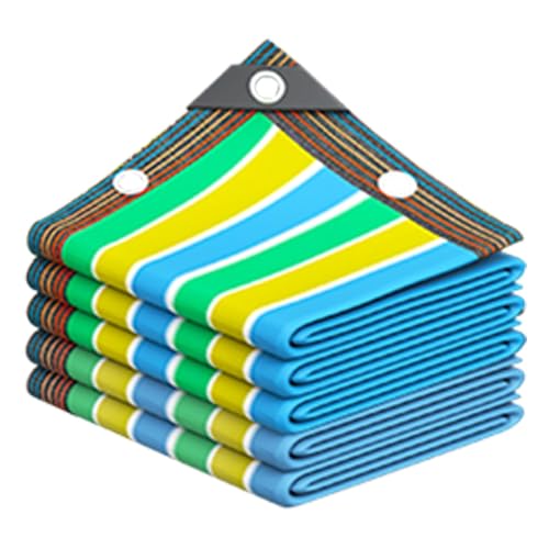 NIUSABOU Aluminiumoxid, HDPE Mesh Sonnenschutznetz 97% Schatten Tarnung Mehrere Größen(2.0x7.0 m/6.6x23 ft) von NIUSABOU