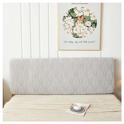 NIUSABOU Kopfbedeckung, Bettkopfteil-Schonbezug Mehrfarbig 120-220 cm(Light Grey,200CM) von NIUSABOU