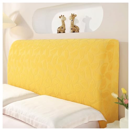 NIUSABOU Kopfbedeckung, Kopfteil-Schonbezug, Mehrfarbig, mehrere Größen(Lemon Yellow,200CM) von NIUSABOU