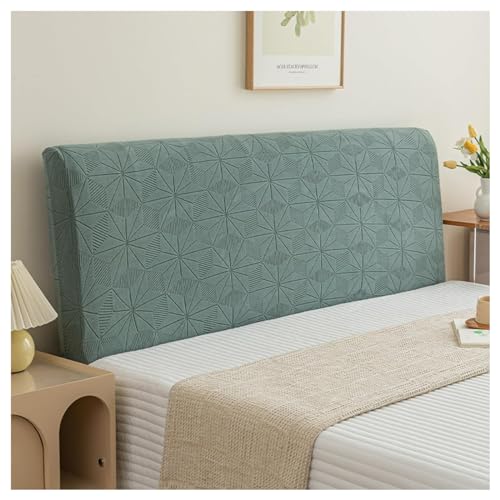 NIUSABOU Kopfbedeckung, Kopfteilbezug, Schonbezug for Einzel- und Doppelbett, mehrere Größen, Grau(Green,200CM) von NIUSABOU