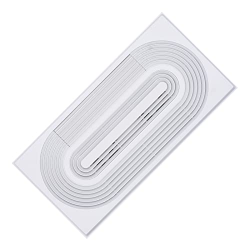 NIUSABOU Rauchküche, 30x60cm an der Decke angebrachter Doppelmotor-Ring-Abluftventilator for Innengebrauch-weiße mehrfache Größen(B,300 * 600 integrated ceiling) von NIUSABOU