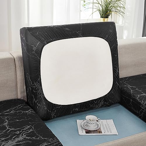 NIUSABOU Sofa-Sitzabdeckung, Sofakissenbezug, Stretch-Schonbezüge for 1-, 2-, 3- und 4-Sitzer, mehrere Größen, Mehrfarbig(A,3-Seater(150-190cm)) von NIUSABOU