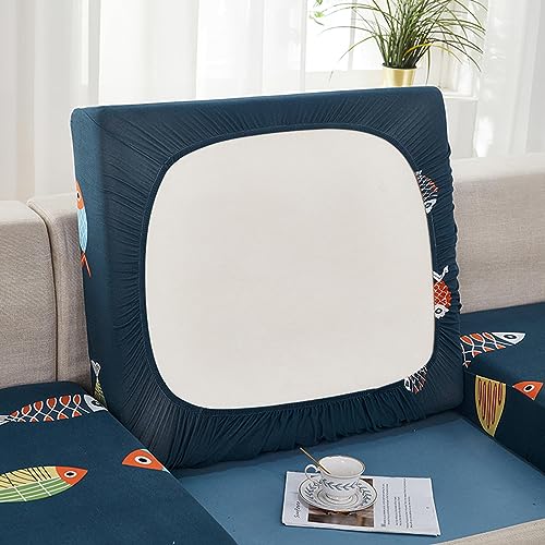 NIUSABOU Sofa-Sitzabdeckung, Sofakissenbezug, Stretch-Schonbezüge for 1-, 2-, 3- und 4-Sitzer, mehrere Größen, Mehrfarbig(F,2-Seater-X(95-135cm)) von NIUSABOU