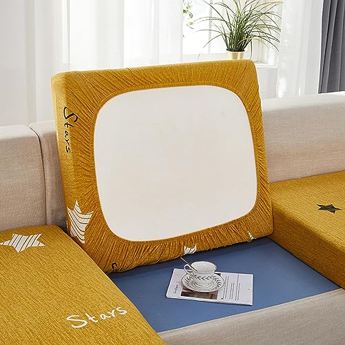 NIUSABOU Sofa-Sitzabdeckung, Sofakissenbezug, Stretch-Schonbezüge for 1-, 2-, 3- und 4-Sitzer, mehrere Größen, Mehrfarbig(K,Backrest(60-90cm)) von NIUSABOU