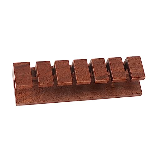 Robuste Kabelklemmen. Kabelmanagement-Clip for den Schreibtisch, Walnuss, Hellbraun, for Kabel, 16 x 4,2 x 3 cm Robuste Kabelklemmen. Kabelmanagement-Clip for den Schreibtisch, Walnuss, Hellbraun, for Kabel, 16 x 4,2 x 3 cm von NIUSABOU