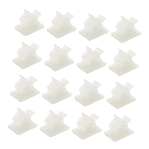 Robuste Kabelklemmen. Selbstklebende Kabelclips Weiß 2,5x2,4x1,7 cm 100 Stück Robuste Kabelklemmen. Selbstklebende Kabelclips Weiß 2,5x2,4x1,7 cm 100 Stück von NIUSABOU