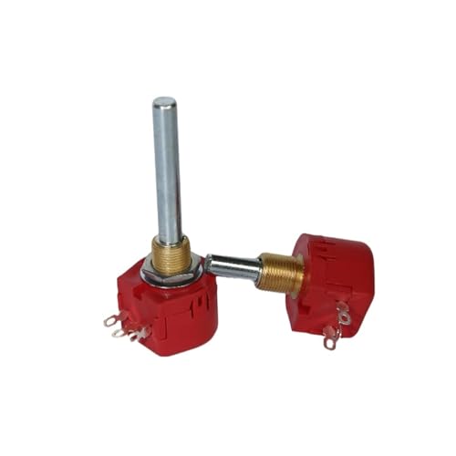 Rotationspotentiometer, Eingängiges Draht-Drehpotentiometer WX118 mit Schalter 100 Ohm-22K Ohm 2W Rotationspotentiometer, Eingängiges Draht-Drehpotentiometer WX118 mit Schalter 100 Ohm-22K Ohm 2W von NIUSABOU