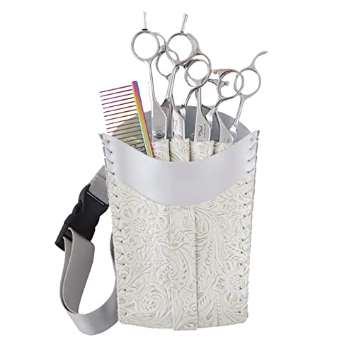 Salon Friseur-Toolkit, Organizer-Etui aus echtem Leder for Scheren und Kämme, for 4 Werkzeuge, 4er-Pack Salon Friseur-Toolkit, Organizer-Etui aus echtem Leder for Scheren und Kämme, for 4 Werkzeuge, 4er-Pack von NIUSABOU