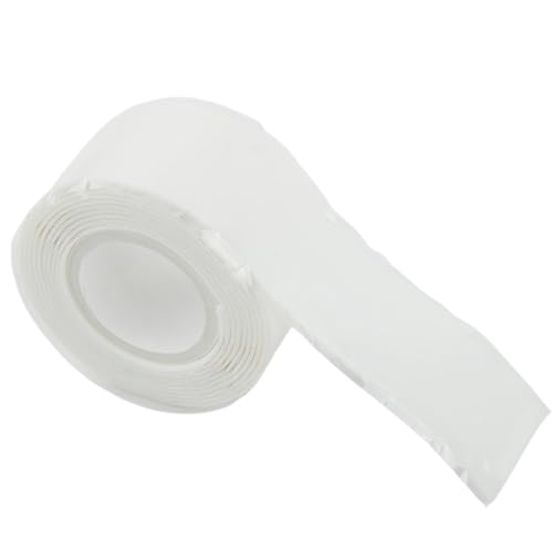 Selbst klebrigen wasserdichten Band, Wasserdichtes Klebeband for Klempner zur Reparatur von Rohrlecks, weiß, 1 m, 25 mm/50 mm(25mm) von NIUSABOU