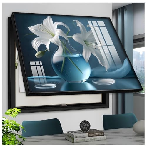Sicherungskasten Deckel, An der Wand montierte Wandkunst, dekorativer Schrank, Gemälde, Abdeckung for elektrische Türen for Verstecken des Zählerkastens(B,80x60 cm/31.5x23.6 in) von NIUSABOU