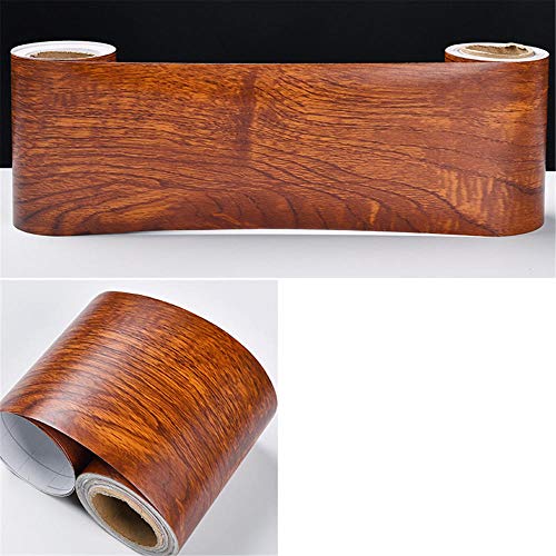 ungeklebte Wandrahmen-Aufkleber, Tapetenbordüre for Abziehen und Aufkleben for Wand und Decke, mehrfarbig, mehrere Größen(Safflower Pear,12cm X 1000cm) von NIUSABOU