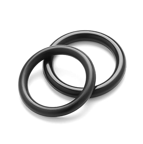 100 Stück schwarze NBR-Dichtungs-O-Ringe, Dicke 2mm, Außendurchmesser 14–20mm, O-Ring-Dichtungsgummidichtung, 14x10x2mm von NIUXICH