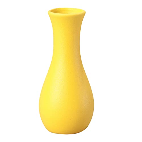 NIUXICH Keramik-Blumenvase, Behälter, Blumentopf, modern, kreativ, bunte Vasen, dekorative Tisch-Blumenvase für Heimdekoration, Küche, Büro, Wohnzimmer-Dekoration von NIUXICH