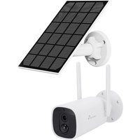 Nivian - IP-Kamera Überwachungskamera mit integriertem Akku Solarpanel IP67 von NIVIAN
