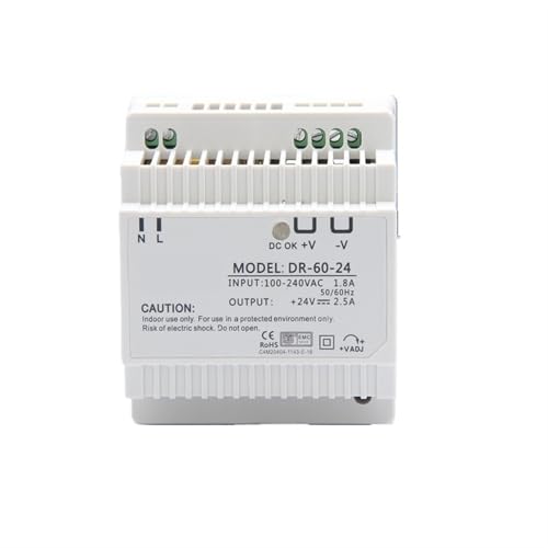 (DR-60-12) 60 W 12 V 5 A DIN-Schienen-Schaltnetzteil for industrielle AC/DC-12 V 5 A-Stromversorgung von NIWPPKIMX