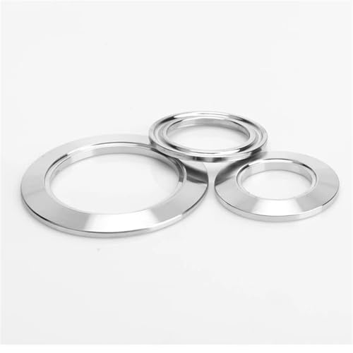 1,5 Zoll 2 Zoll 2,5 Zoll 3 Zoll 3,5 Zoll 4 Zoll Tri-Clamp Offene Endkappe mit Nut SUS 304 Edelstahl Tri-Clamp Home Brew Wine(Without Groove,57mm X OD77.5mm) von NIWPPKIMX