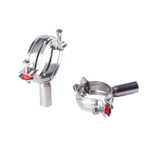 1 STÜCKE 19mm-108mm Edelstahl Rohrschelle Clip Stützhalterung Ohne Grundplatte Pollänge 45mm(54-57mm) von NIWPPKIMX