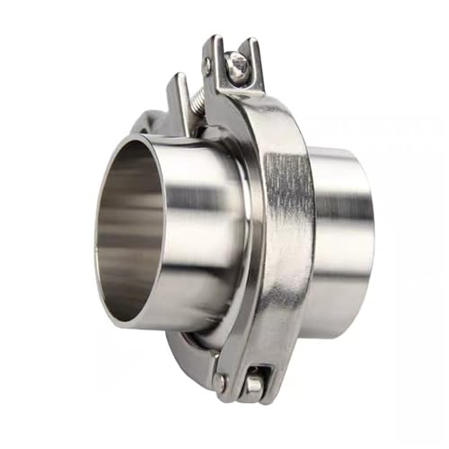 1 Set 1,5 ''-6-1/4'' Flanschrohr-Schweißzwinge + Tri-Clamp + PTFE- oder Silikondichtung Edelstahl SUS SS 304 Tri-Clamp(133mm X OD 145mm) von NIWPPKIMX