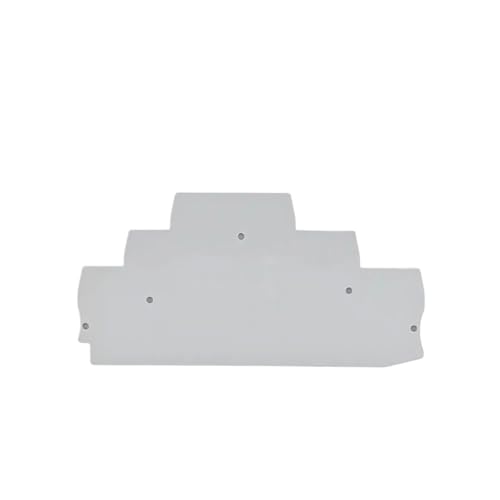 1 Stück D-ST2.5-3L Endabdeckungsplatte for Din-Schienenklemmenblöcke der ST-Serie ST2.5-3L Endkappenklemmenblock-Zubehör von NIWPPKIMX