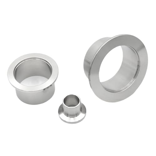 1 stück SS304 Edelstahl Vakuum Armaturen Schweißflansch Vakuum Flanschverbindung KF10 KF16 KF25 KF40 KF50 Länge 20 30 40 50mm(KF25-30(OD28-ID25)) von NIWPPKIMX
