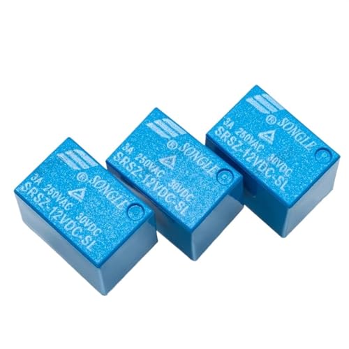 10 Stück SRSZ-05VDC-SL SRSZ-12VDC-SL SRSZ-24VDC-SL 5PINS 3A Signalrelais(SRSZ-24VDC-SL) von NIWPPKIMX