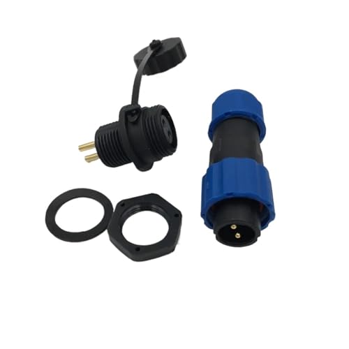 1Set SP13 Wasserdichten Stecker 2 3 4 5 6 7 Pin IP68 Rund Power Kabel Männlich + Weiblich Buchse Jack(6pin) von NIWPPKIMX