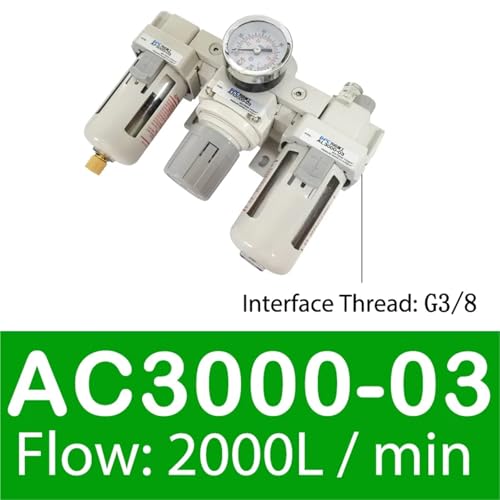 AC2000-02 AC3000-03 AC4000-04 Luftprozessorregler Kompressorfilter Überdruckventil Sanlian-Stücke Ölabscheider(AC3000-03,Fiber filter) von NIWPPKIMX