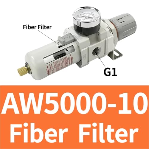 AW5000-06 AW5000-10 AW4000-04 AW4000-06 Luft-Öl-Wasser-Seperator-Controller Pneumatischer Druckregler Kompressorfilter(AW5000-10 Fible) von NIWPPKIMX