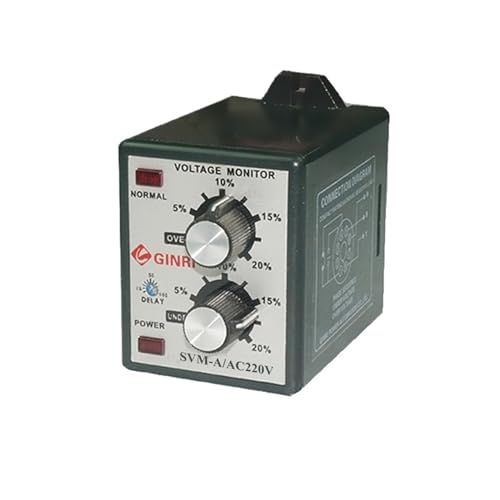 Einstellbare 2 LEDs SVM-A 5A 250VAC einphasiger Über-Unterspannungs-Überwachungs-Relaisschutz(220V) von NIWPPKIMX