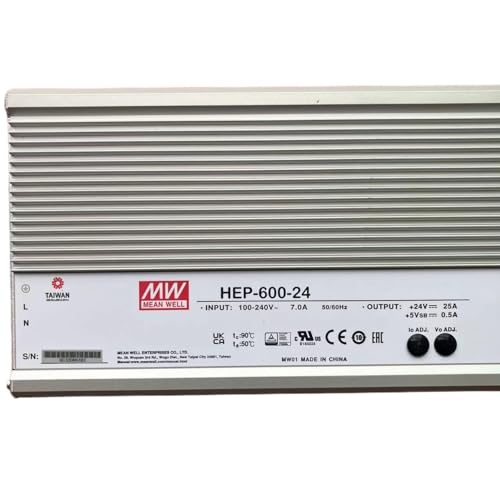 HEP-600 HEP-600-24 24V 25A 600W Netzteil for raue Umgebungen von NIWPPKIMX
