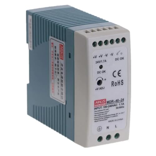 MDR-40 40 W Einzelausgang 5 V 12 V 15 V 24 V DIN-Schienen-Schaltnetzteil AC/DC(5V) von NIWPPKIMX